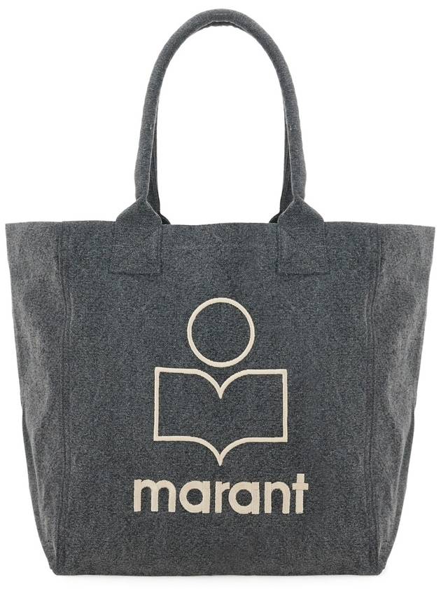 Yenky Embroidered Logo Small Tote Bag Black - ISABEL MARANT - BALAAN 2