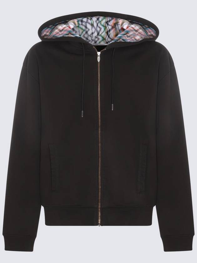 Missoni Black Cotton Sweatshirt - MISSONI - BALAAN 1