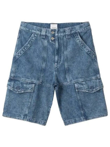 denim shorts pants blue - ISABEL MARANT - BALAAN 1