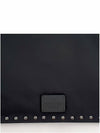 Rockstud Zippered Nylon Clutch Bag Black - VALENTINO - BALAAN 8