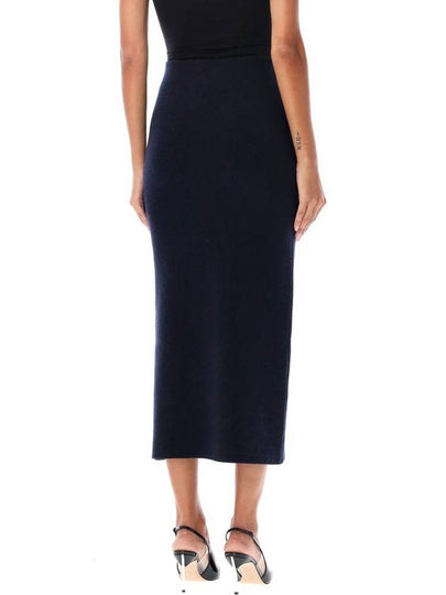 Self-Portrait Compact Wool Midi Skirt - SELF PORTRAIT - BALAAN 2