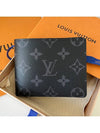 Slender Monogram Eclipse Half Wallet Black - LOUIS VUITTON - BALAAN 2