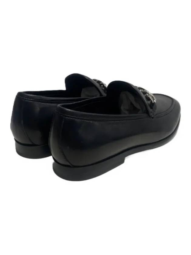 MARTI ZAOBLACK Marti chain loafers black - JIMMY CHOO - BALAAN 3