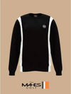 Logo Knit Sweater Black MEN Orange Label Hybrid Knit Windproof Homme GN30291 - MAHES - BALAAN 1