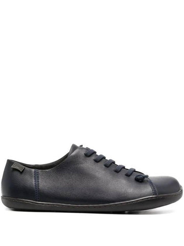 Peu Leather Low Top Sneakers Blue - CAMPER - BALAAN 1