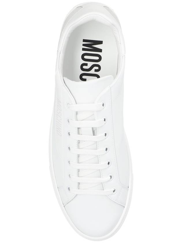 Moschino Sneakers With Logo, Men's, White - MOSCHINO - BALAAN 6