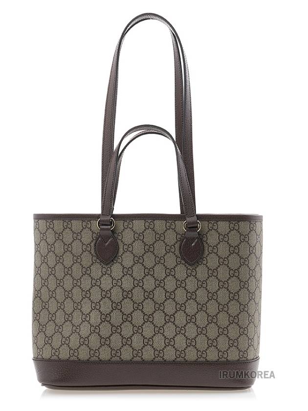 Ophidia GG Mini Tote Bag Beige Ebony - GUCCI - BALAAN 4