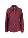 Fernelli quilted slim fit jacket - BURBERRY - BALAAN 1