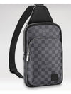 Avenue Leather Sling Bag Grey - LOUIS VUITTON - BALAAN 2