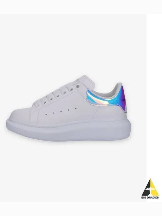 Oversized Low Top Sneakers White Iridescent - ALEXANDER MCQUEEN - BALAAN 2