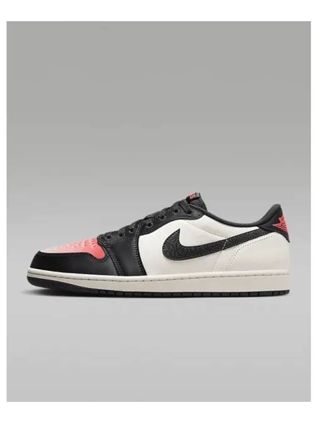 Air Jordan 1 Retro Low Paris Saint Germain Men s Sneakers Infrared 23 Pink Oxford Off Noir HF8828 100 735729 - NIKE - BALAAN 1