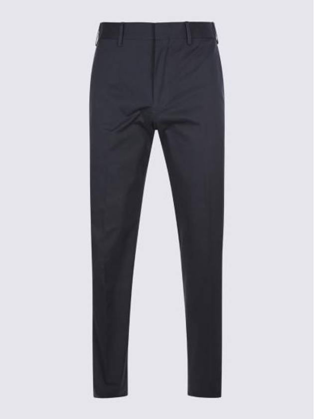 Straight Pants EQKURTEQT62901 850 Navy - RVR LARDINI - BALAAN 1