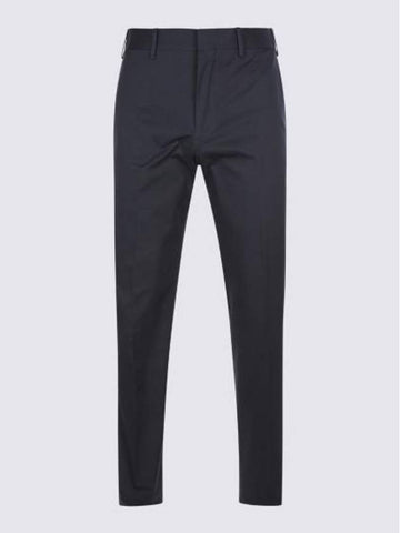 Straight Pants EQKURTEQT62901 850 Navy - RVR LARDINI - BALAAN 1