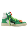 3.0 Off Court High Top Sneakers Green - OFF WHITE - BALAAN 1