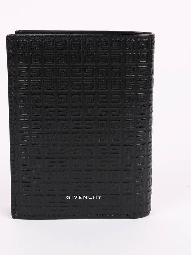 Black 4G logo men s card wallet - GIVENCHY - BALAAN 4