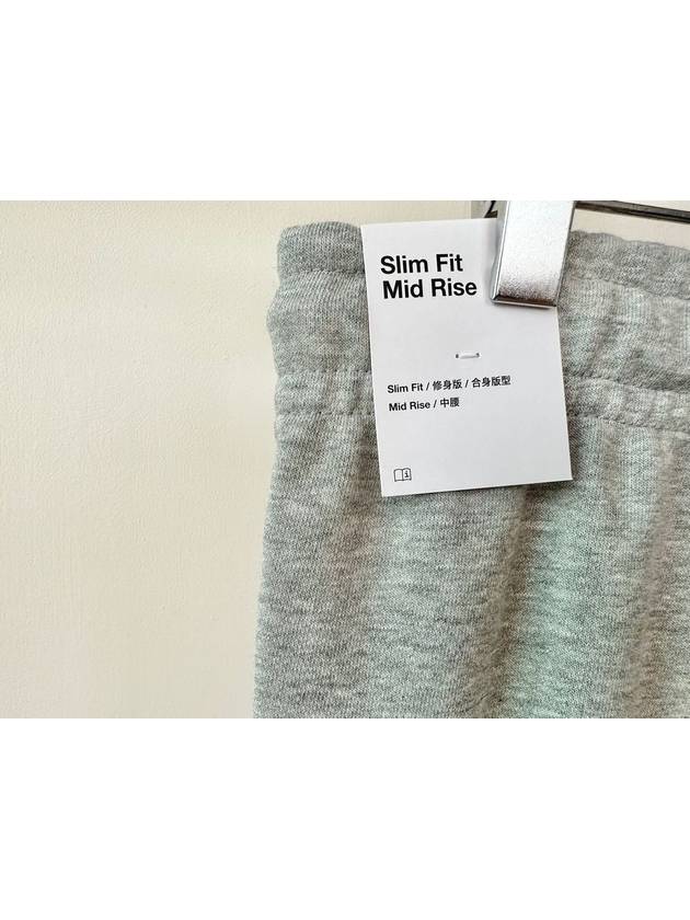 Slim fit mid rise sweatpants CJ7713 063 gray WOMENS M L Asian - NIKE - BALAAN 4