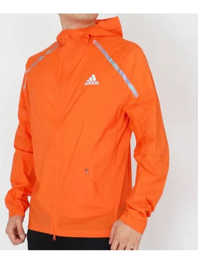 Marathon Hooded Jacket Orange - ADIDAS - BALAAN 2