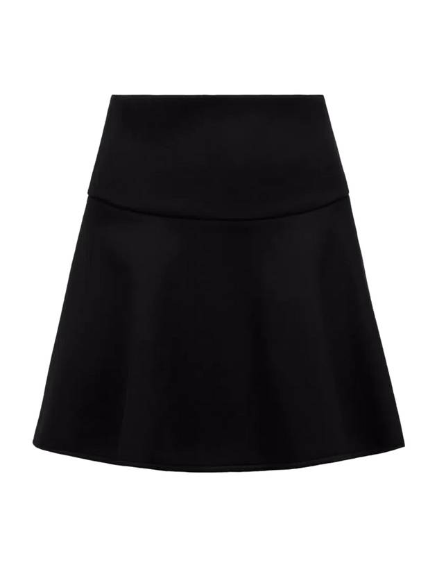 Neoprene A line skirt black - MONCLER - BALAAN 1