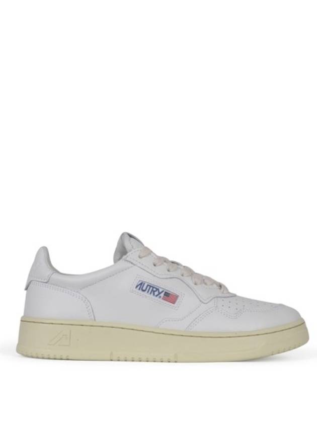 Medalist Leather Low Top Sneakers White - AUTRY - BALAAN 2