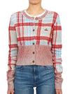 cardigan MADRAS CARDI 18030037 K002N O104 Madras - VIVIENNE WESTWOOD - BALAAN 5