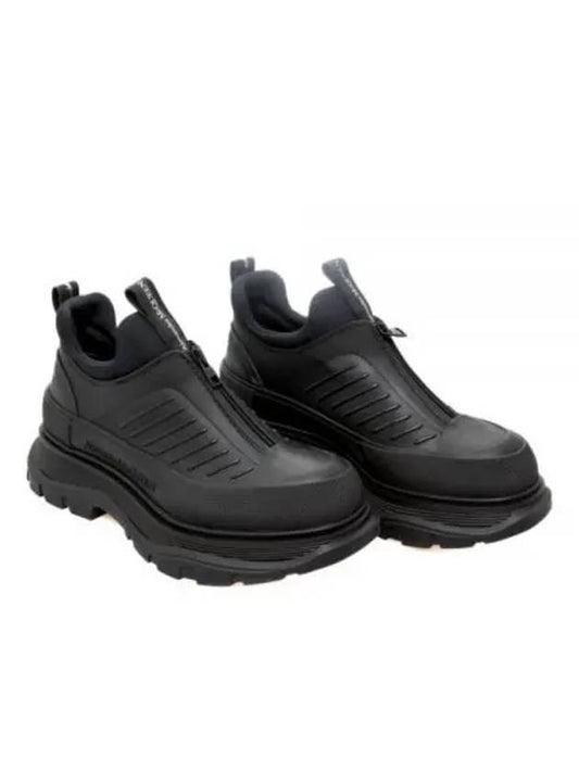 Tread Slick Low Top Sneakers Black - ALEXANDER MCQUEEN - BALAAN 2