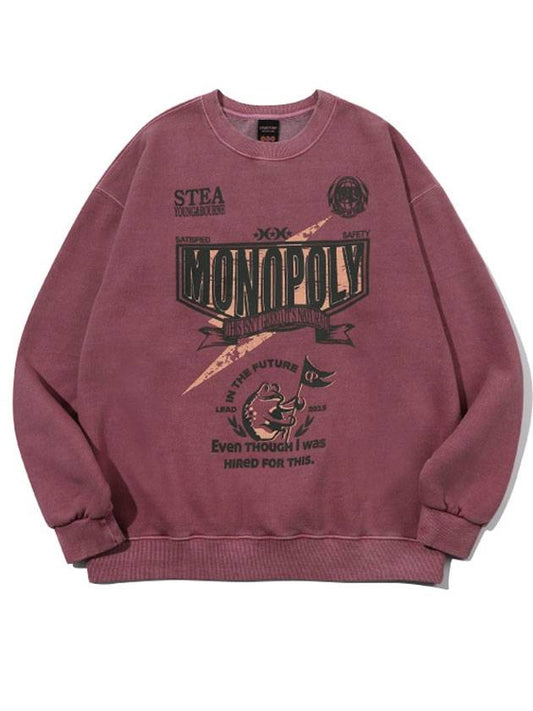 Monopoly Pigment Sweatshirt Dusty Pink - CPGN STUDIO - BALAAN 1