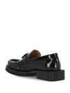 Butterfly Logo Moccasin Loafers Black - GANNI - BALAAN 4