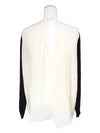 Two tone silk blouse 66 - SANDRO - BALAAN 2