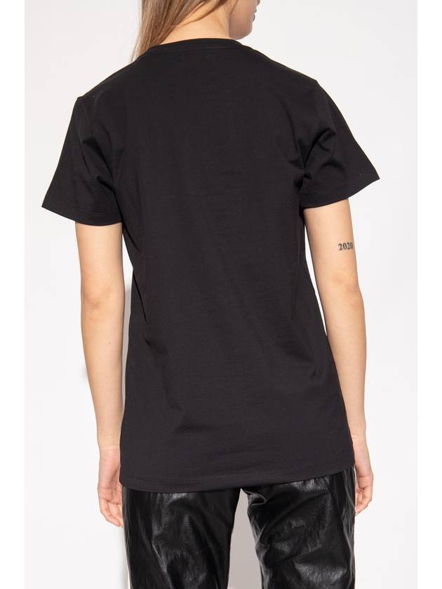 Marant Etoile ‘Aby’ T-shirt, Women's, Black - ISABEL MARANT - BALAAN 4