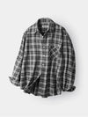 Forest Memory Check Shirt Black - INDUST - BALAAN 1