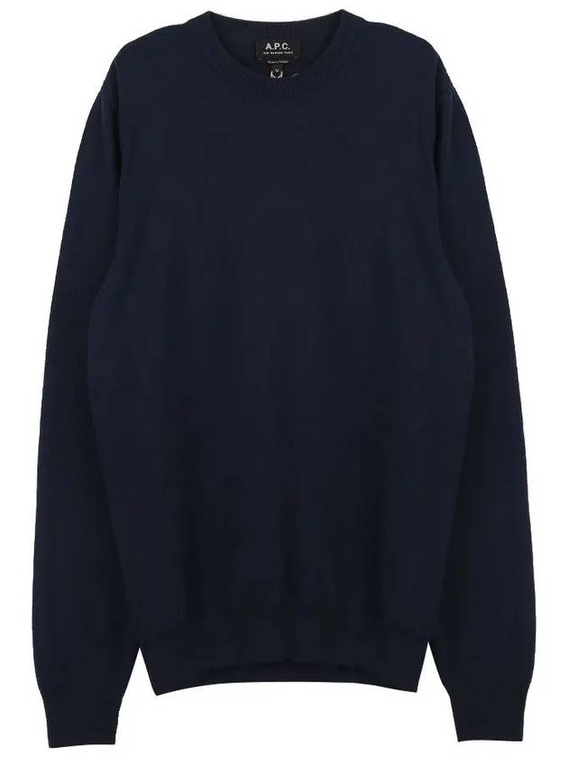 Mayeul Crewneck Sweatshirt Navy - A.P.C. - BALAAN 7