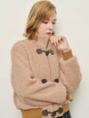 Women's Shearling Fur Jacket Beige - PRETONE - BALAAN 2