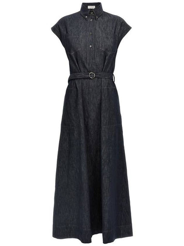 Brunello Cucinelli Denim Dress - BRUNELLO CUCINELLI - BALAAN 1