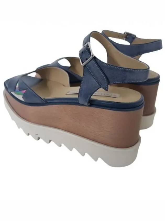 Women's Platform Sandals Blue - STELLA MCCARTNEY - BALAAN 5