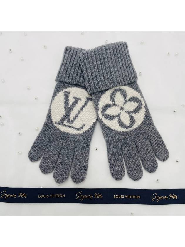 FLIGHT MODE LV Medallion Glove Gray M94589 - LOUIS VUITTON - BALAAN 4