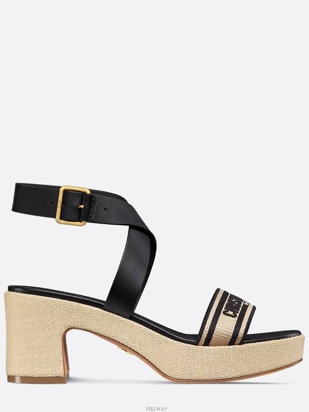 Dway Sandal Heels Black - DIOR - BALAAN 4