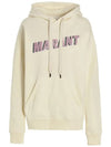 Mansel Logo Print Hoodie Vanilla - ISABEL MARANT - BALAAN 2