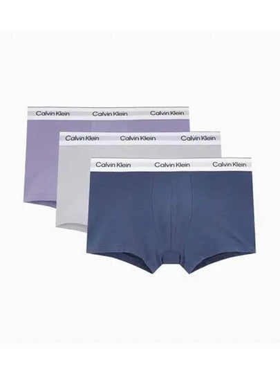 Icon Cotton Stretch Trunk Briefs 3-Pack - CALVIN KLEIN - BALAAN 2