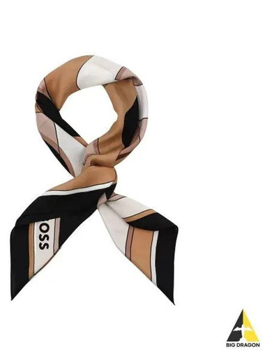 Women s B logo silk scarf 50513251 260 - BOSS - BALAAN 1