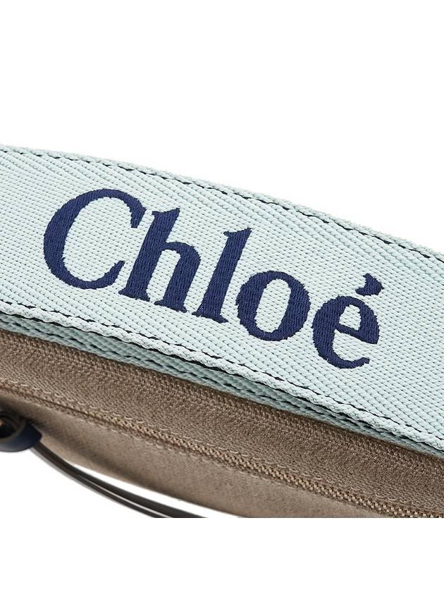 Woody Belt Bag Blue Beige - CHLOE - BALAAN 8
