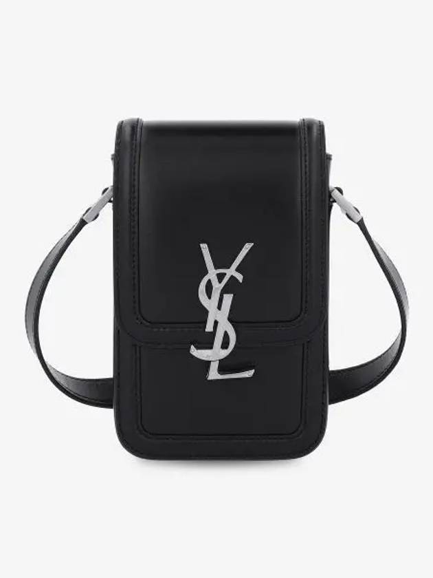 Smooth Leather Solferino Mini Bag Black - SAINT LAURENT - BALAAN 2