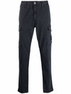 Waffen Patch Cargo Straight Pants Navy - STONE ISLAND - BALAAN 2