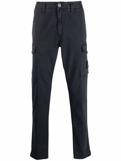 Waffen Patch Cargo Straight Pants Navy - STONE ISLAND - BALAAN 2