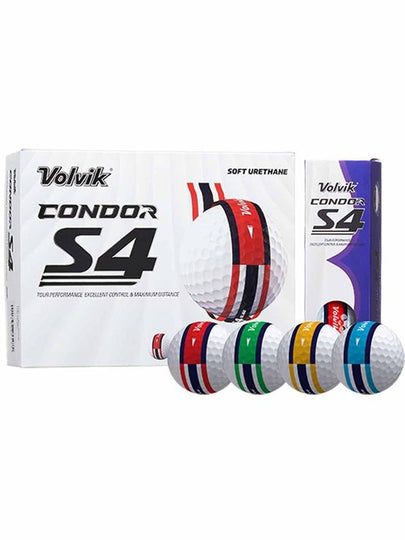 Condor S3 DL 360 golf ball urethane carbon 12 balls - VOLVIK - BALAAN 2