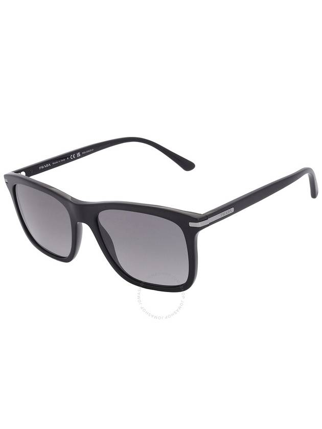 Prada Grey Gradient Square Men's Sunglasses PR 18WS 1AB09G 56 - PRADA - BALAAN 3