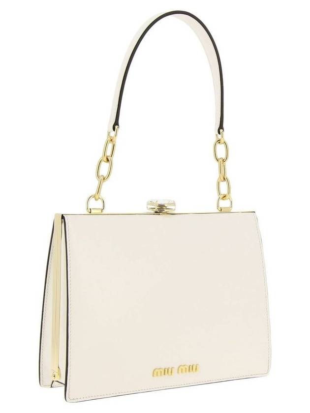 Borsa Miu Miu rigida in pelle con maxi strass gioiello - MIU MIU - BALAAN 3