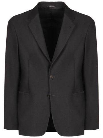 Giorgio Armani Single-Breasted Two-Button Blazer - GIORGIO ARMANI - BALAAN 1