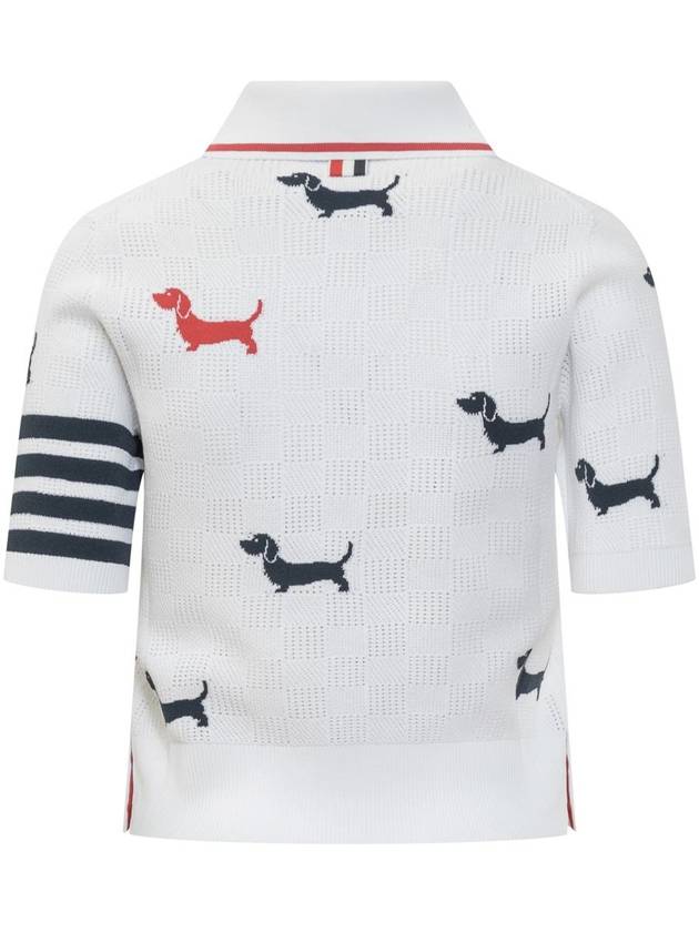 Thom Browne Hector Intarsia Polo - THOM BROWNE - BALAAN 2