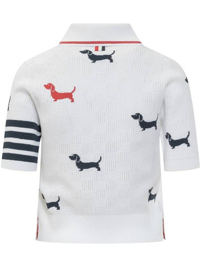 Thom Browne Hector Intarsia Polo - THOM BROWNE - BALAAN 2