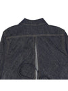 Women's Trapeze Denim Overshirt Blue - LOEWE - BALAAN 10